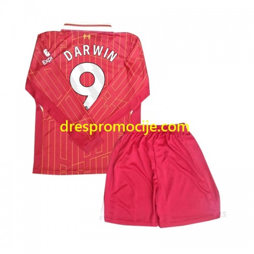 Liverpool Darwin 9 Dres Dječji Domaći 2024/2025 Dugim Rukavima Liverpool Darwin 9 Dres Dječji Domaći 2024/2025 Dugim Rukavima